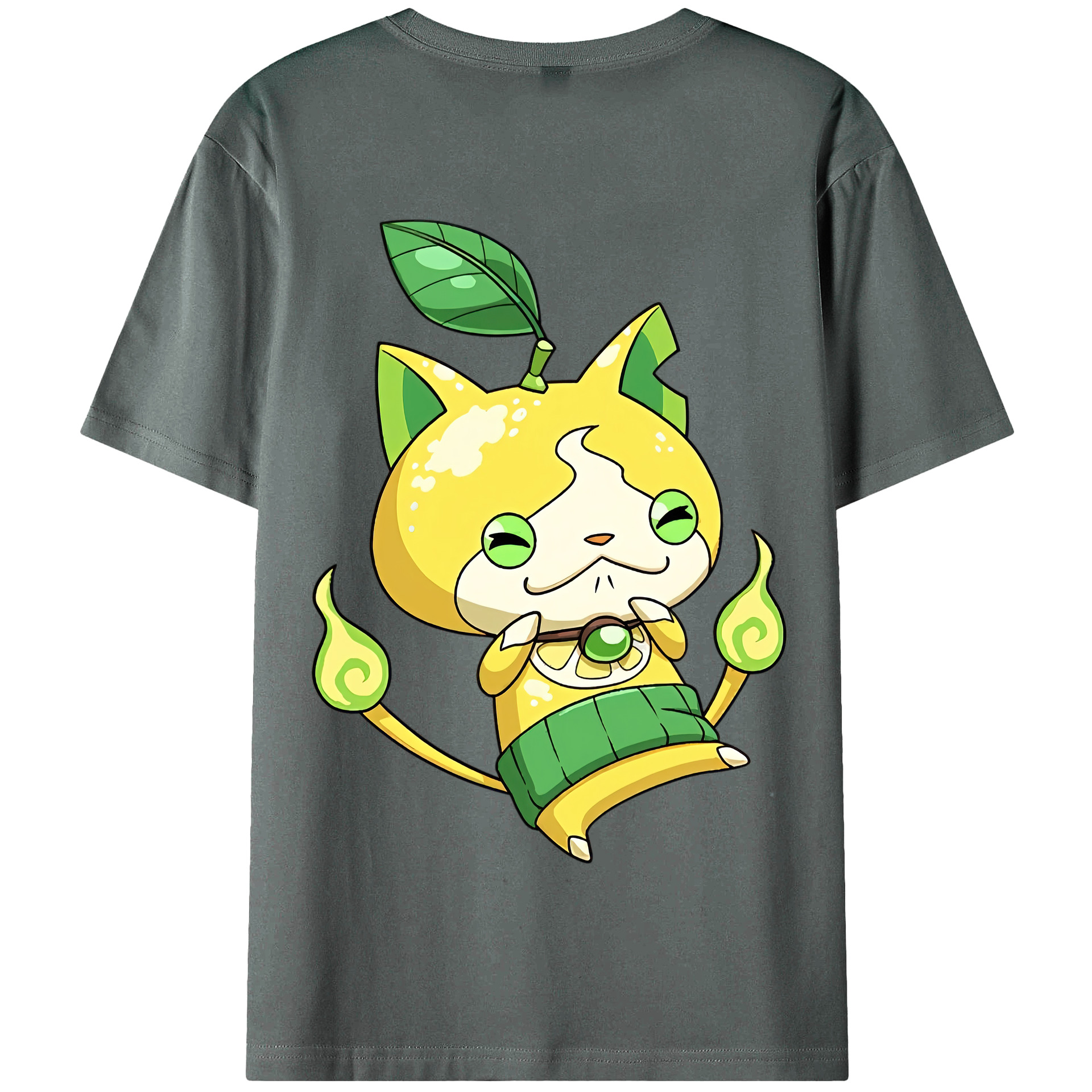 （画像用） 妖怪ウォッチ Yo-kai Watch 綿100％半袖Tシャツ（背面プリント）